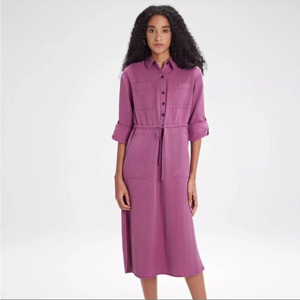 a new day Long Sleeve Plum Dress